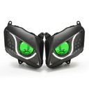 075 Headlight Hid Kit Honda Cbr600Rr 2007 2008 2009 2010 2011 2012 Green Demon Eye